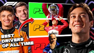 QuickFire Questions With F1 Drivers  Favourite Race Tracks Snacks amp More  Personal Podiums [upl. by Ykcub]