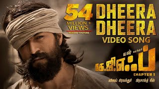 Dheera Dheera Full Video Song  KGF Tamil Movie  Yash  Prashanth Neel  Hombale Films Ravi Basrur [upl. by Vaden]