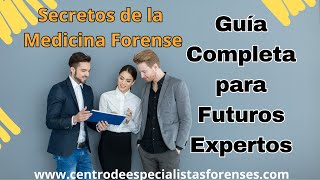 Descubre los Secretos de la Medicina Forense Guía Completa para Futuros Expertos [upl. by Maleeny]