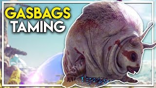 Taming the CUTEST Creature  Gasbag Tame Ark Extinction DLC Gameplay Ep 4 [upl. by Barnes]