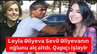 Leyla Əliyeva Sevil Əliyevanın oğlu Jirafı niyə və necə alcaltdı Yasamal [upl. by Atirahc]