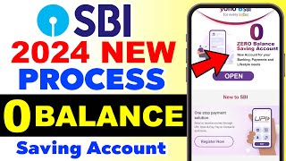 SBI Account Opening Online 2024  Yono SBI Account Opening  How to Open SBI Bank Account Online2024 [upl. by Devonna]