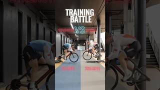 Strength VS speed on the trainer cycling bike ciclismo workout [upl. by Jotham]