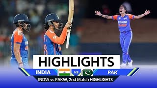 IND W vs PAK W Highlights India vs Pakistan Asia Cup Highlights  Full Match Highlights [upl. by Narbig]