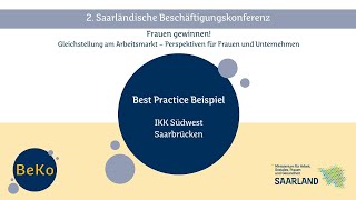 Beko 2023  Best Practice Beispiel IKK Südwest Saarbrücken [upl. by Lenehc947]