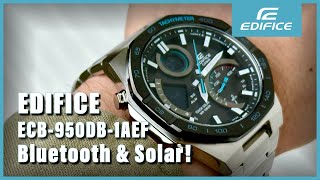 Unboxing The New Casio Edifice ECB950DB1AEF [upl. by Llerdnad]