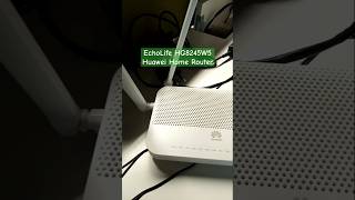 Huawei Router EchoLife HG8245W5 [upl. by Ralip]