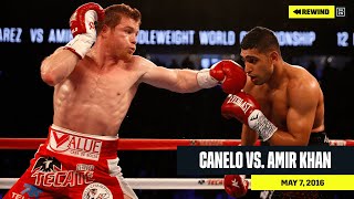 FULL FIGHT  Canelo Alvarez vs Amir Khan DAZN REWIND [upl. by Willner]