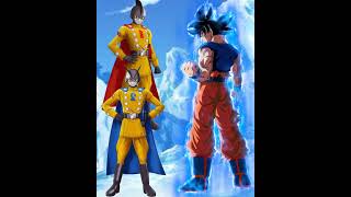 Unexpected 😱  Goku vs Gama 1 amp Gama 2 By EvolutionOfGoku  viral goku db anime video [upl. by Lubin]