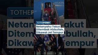 Kepulangan Netanyahu dari AS seusai Temui Trump Dikawal Jet Tempur Siluman Takut Diserang Hizbullah [upl. by Gerc]