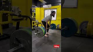 deadlift Deadlift 110kg [upl. by Ariam]