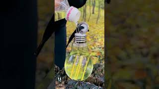 ✅ Craft an oil lamp yourself camping survival bushcraft fire [upl. by Conners]