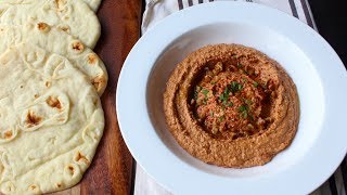 Muhammara Roasted Pepper amp Walnut Spread  How to Make Muhammara Dip amp Spread [upl. by Martinez]