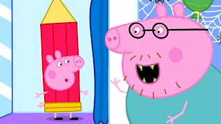 Shopping For Peppas Halloween Costume 👻  Peppa Pig Tales Full Episodes [upl. by Hajin]