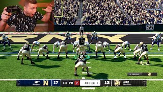 Army vs Navy in College Football 25 [upl. by Grace153]