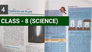 COMBUSTION AND FLAME CHAPTER4 CLASS8 SCIENCE ncertcbseclass8 [upl. by Reniar871]