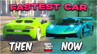 Fastest Car of Every Year in GTA 5 Online 2013  Present [upl. by Hitoshi]