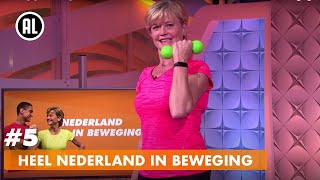 Heel Nederland Thuis in Beweging  Train met Olga Commandeur 5  NEDERLAND IN BEWEGING [upl. by Aicsile]