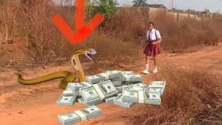 HOW A SNAKE VOMITS MILLIONS OF DOLLARS FOR THE POOR SCHOOL GIRL [upl. by Enehpets]