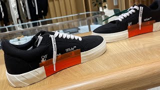 Are the Off White Vulcanized Canvas Low worth taking a look at Quick Review [upl. by Yntrok364]