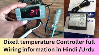 Dixell Temperature Controller wiringDigital thermostat connectionDixell wiring Connection [upl. by Gregoor]