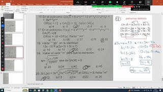 POLINOMIOS IDENTICOS  ASESORIA PERSONALIZADA  PRE EOFAP [upl. by Codel]
