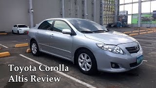 2010 Toyota corolla Altis quotSilvaquot 16g 10th gen 20082013 full tourwalk aroundreview [upl. by Ahsyen]