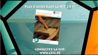 Lisolation thermique des toitures inclinées  NIT 251 [upl. by Kcirddes]