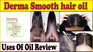 Derma smoothe Hair oil reviews  Is derma smoothe reduce hair fall Derma smoothe oil for eczema [upl. by Gemina]