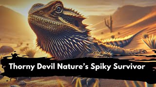 Discover the Amazing Thorny Devil Nature’s Spiky Survivor [upl. by Peskoff]