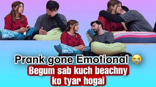 Wife sab kuch Beachny  Sale  krny ko tyar  Prank gone emotional 😭♥️ [upl. by Kate]