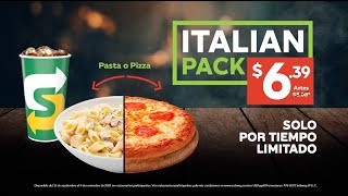 NUEVO Italian Pack  ¿Pasta o Pizza Tú lo escoges tú lo saboreas 😋 [upl. by Yenetruoc]