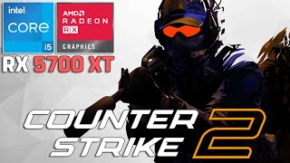 CounterStrike 2  I5 10400F  RX 5700 XT [upl. by Neelya]