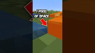 Can We Go Through One Pixel Of Space In Minecraft [upl. by Amaerd]