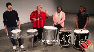 Caixa amp Surdo Patterns for GBEs Samba [upl. by Byrn392]