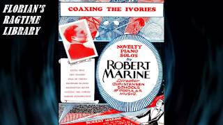 Coaxing The Ivories by Robert Marine  novelty Ragtime Piano [upl. by Akino]