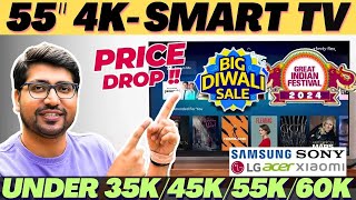 Best 55 INCH 4K TV India 2024🔥Best TV Under 50000 In India🔥Best 55 Inch TV 2024🔥Best TV 55 Inch 2024 [upl. by Saiasi555]