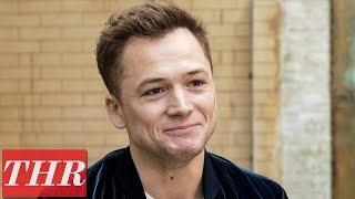 Rocketman Star Taron Egerton Plays Finish This Sentence  THR [upl. by Haas]