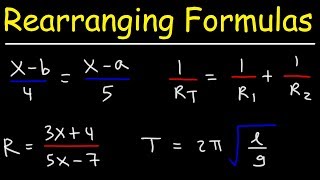 How To Change The Subject of a Formula  GCSE Maths [upl. by Byler]