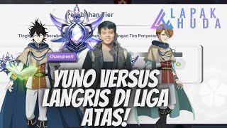 CHAMPION 4 YUNO VS LANGRIS ❗ 🍀 BLACK CLOVER MOBILE [upl. by Khosrow]