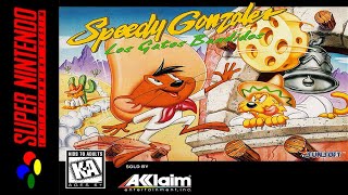 Longplay SNES  Speedy Gonzales Los Gatos Bandidos 100 4K 60FPS [upl. by Neema]