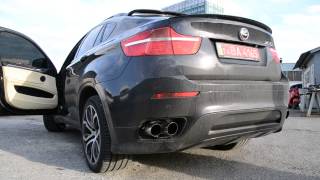 BMW X6 E71 Hamann Exhaust for GuruTuning Project [upl. by Lance]