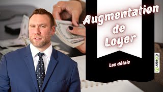 Augmentation de loyer  ATTENTION aux délais [upl. by Jeu]