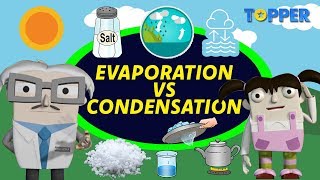 Evaporation and Condensation  Class 6th Chemistry [upl. by Piselli]