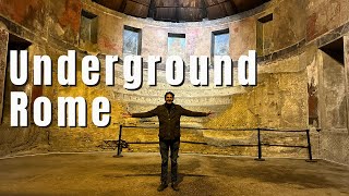 Explore Underground Rome Gardens of Maecenas [upl. by Dolan408]