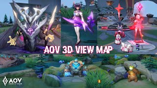 AOV 3D View Camera  New Map Terrain Update  2023 S4  Arena of Valor [upl. by Artemus238]