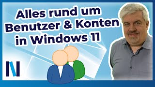 Mehrere Benutzer in Windows 11 anlegen – mit lokalem Konto oder MicrosoftKonto [upl. by Eisoj359]