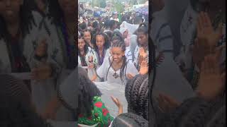 የቆነጃጅት ጭፈራ❤❤  timket  gonder  gondar timket  ጥምቀት timket gondar [upl. by Ecyrb]