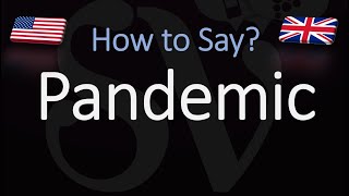 How to Pronounce Pandemic CORRECTLY Meaning amp Pronunciation [upl. by Golliner]