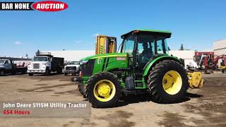 John Deere 5115M Utility Tractor [upl. by Nnairek]